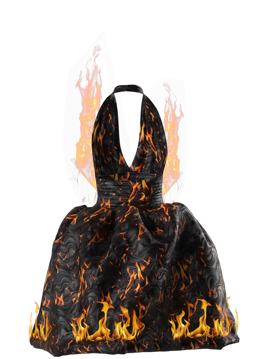 Ember Flame dress Ember Flame dress