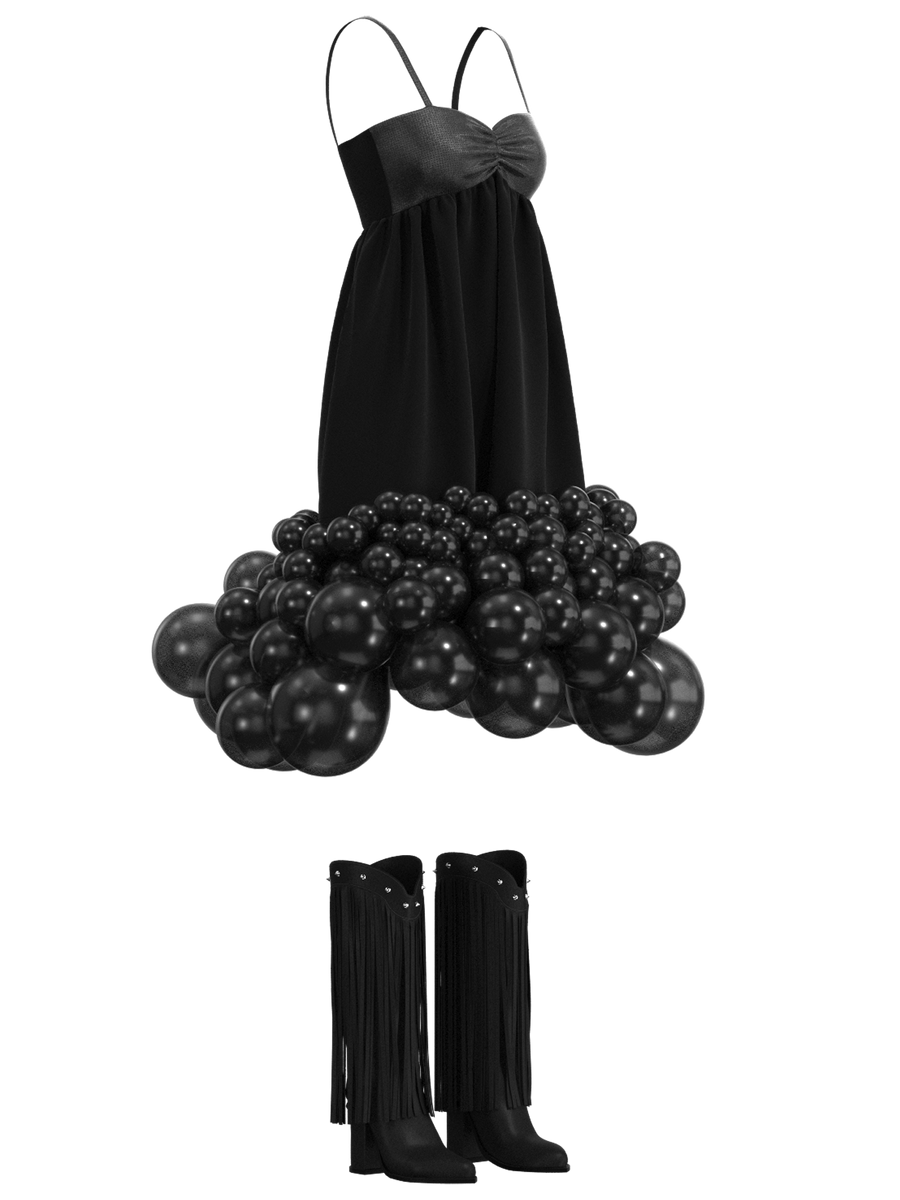 The Black Balloon Mini Dress The Black Balloon Mini Dress