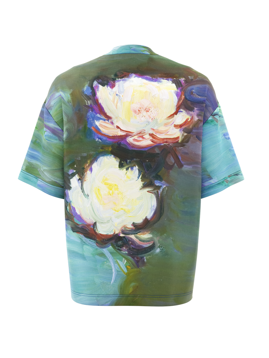 Dazzling Water Lillies Polo Shirt