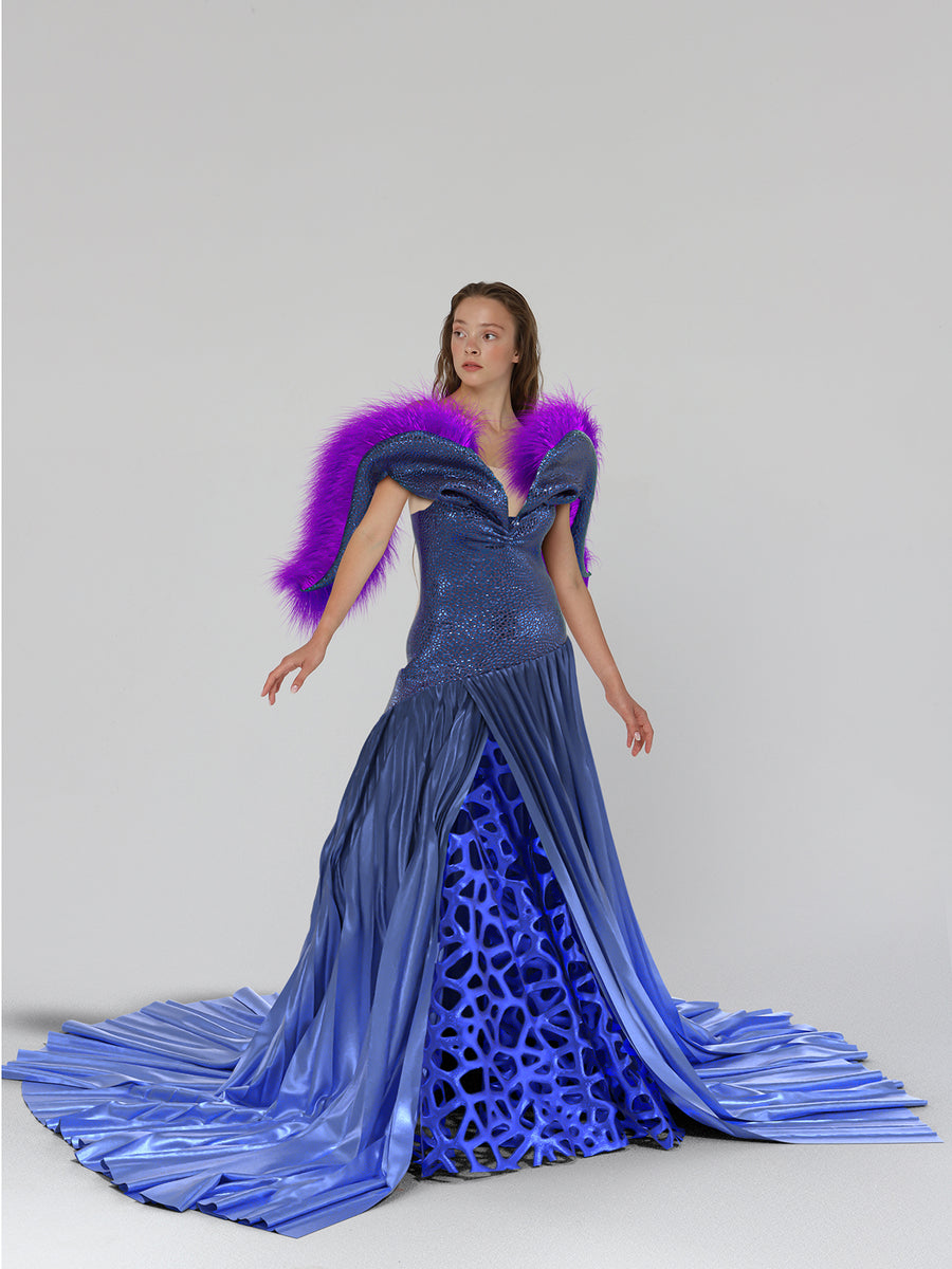 Cerulean blue Queen