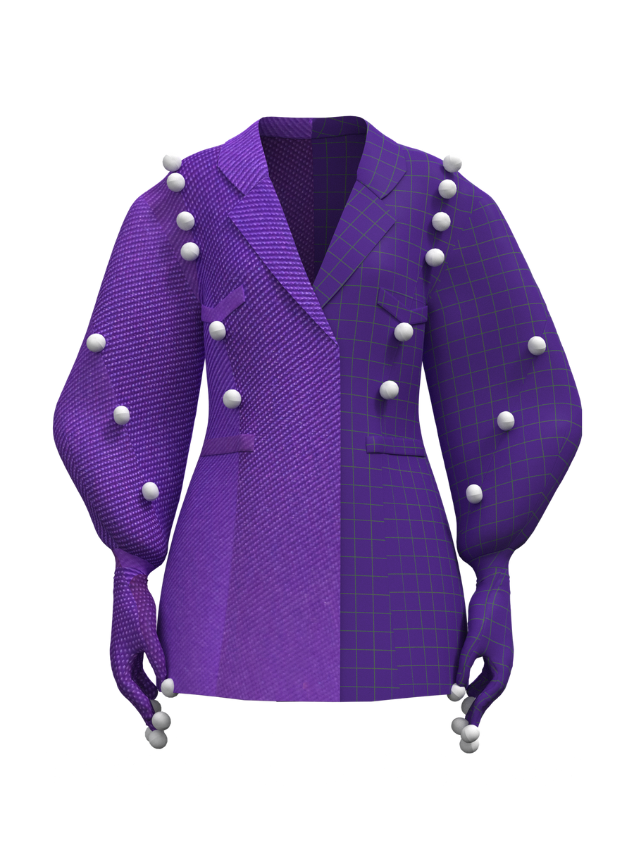purple dress jacket Purple Jacket