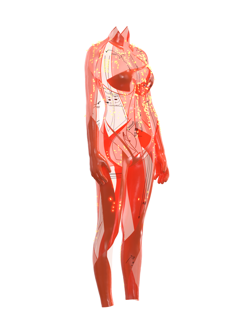 Leeloo Jumpsuit Orange