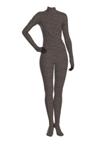 Leopard Print Catsuit