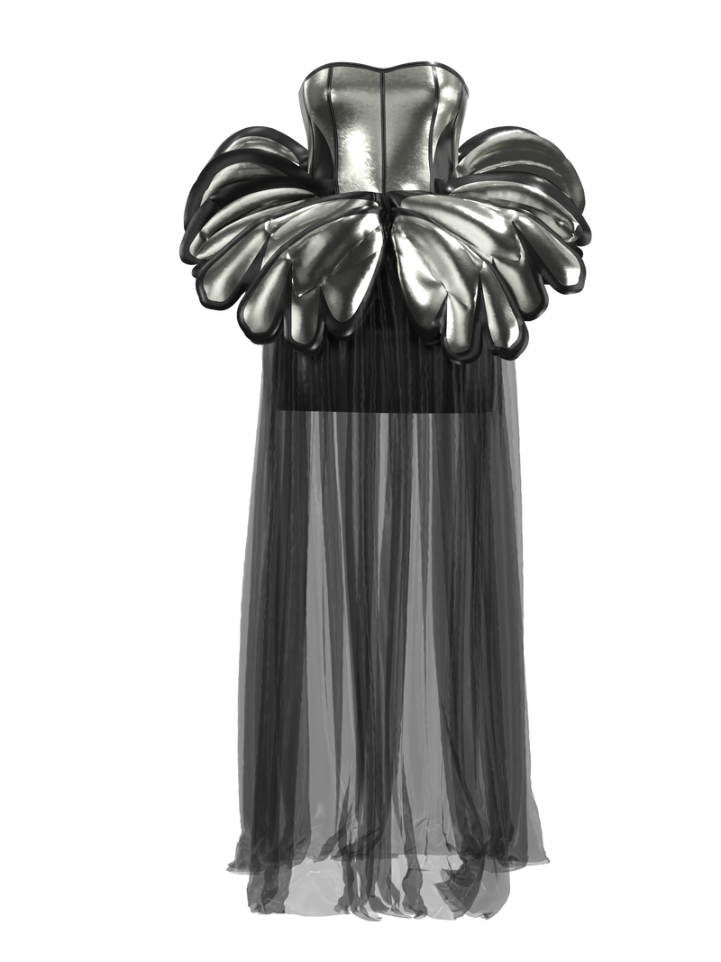silver bloom dress Wherever You Go Sequin Formal Dress: Dusty Blue/Silver
