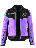 Purple Moto Jacket