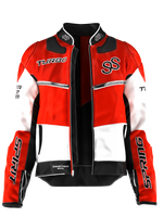 Red Moto Jacket