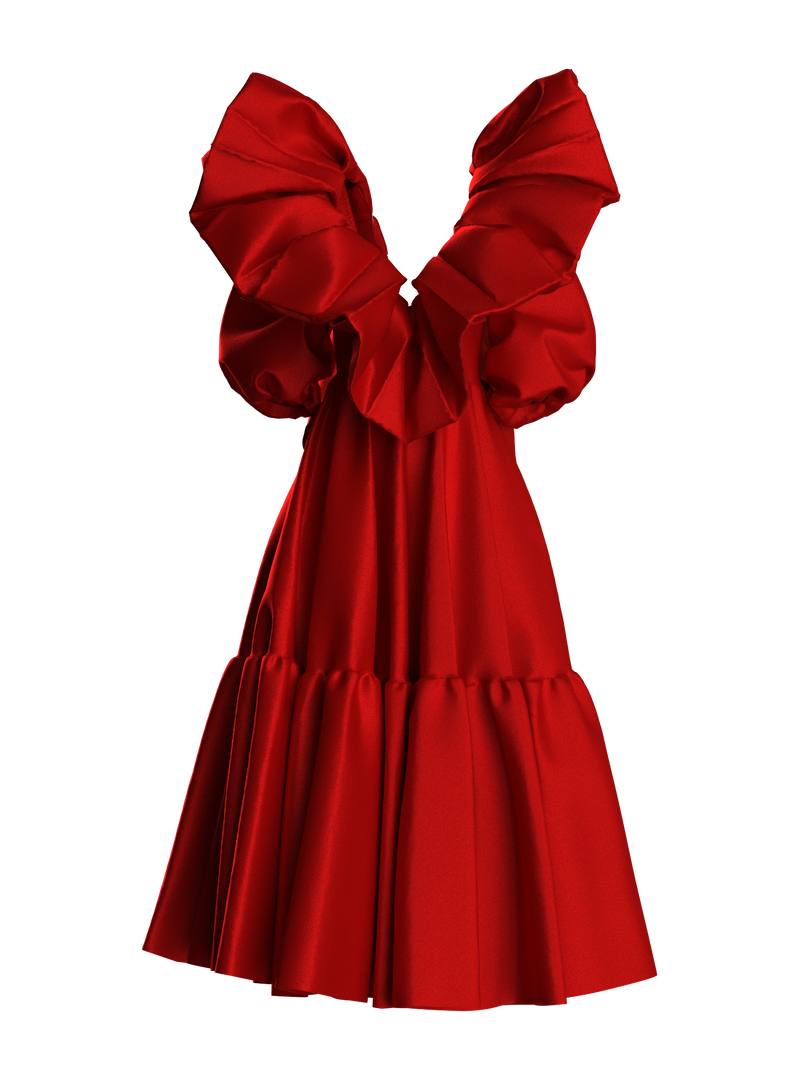 Dress red angel