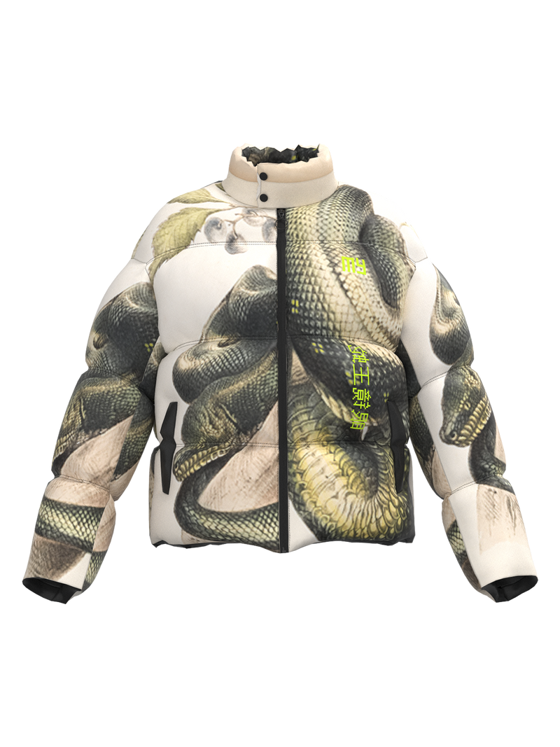 Snake Puffer Jacket