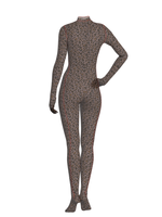 Leopard Print Catsuit