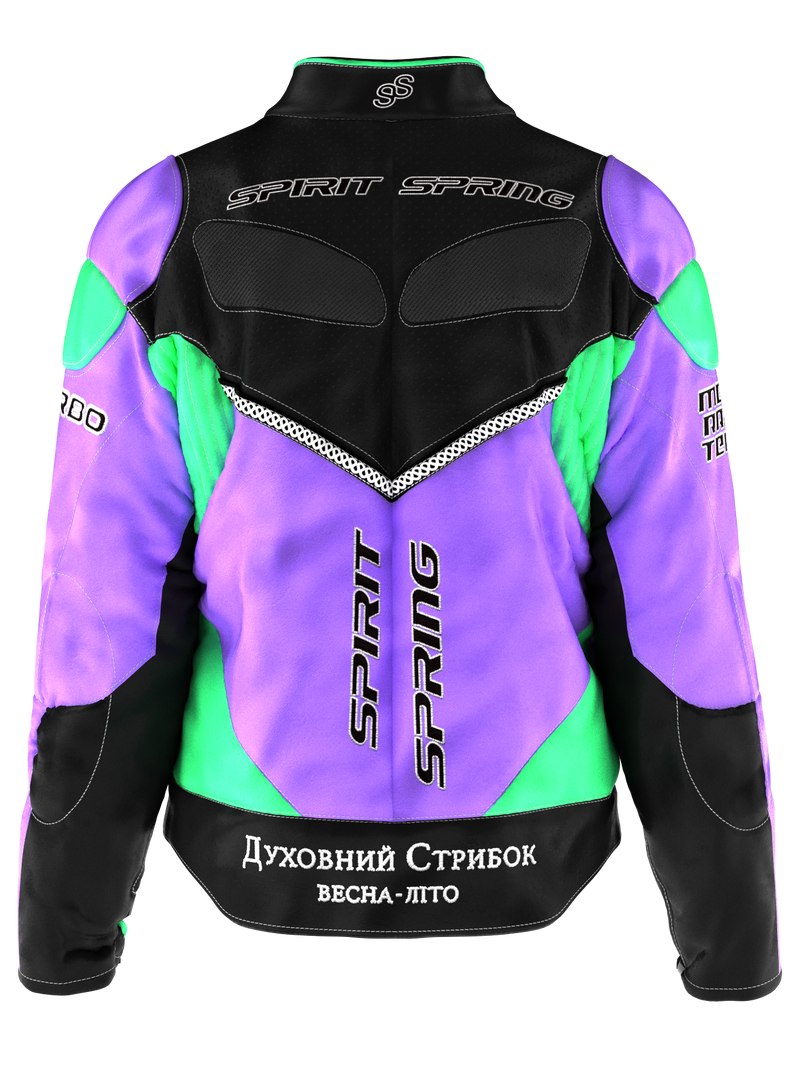 Purple Moto Jacket