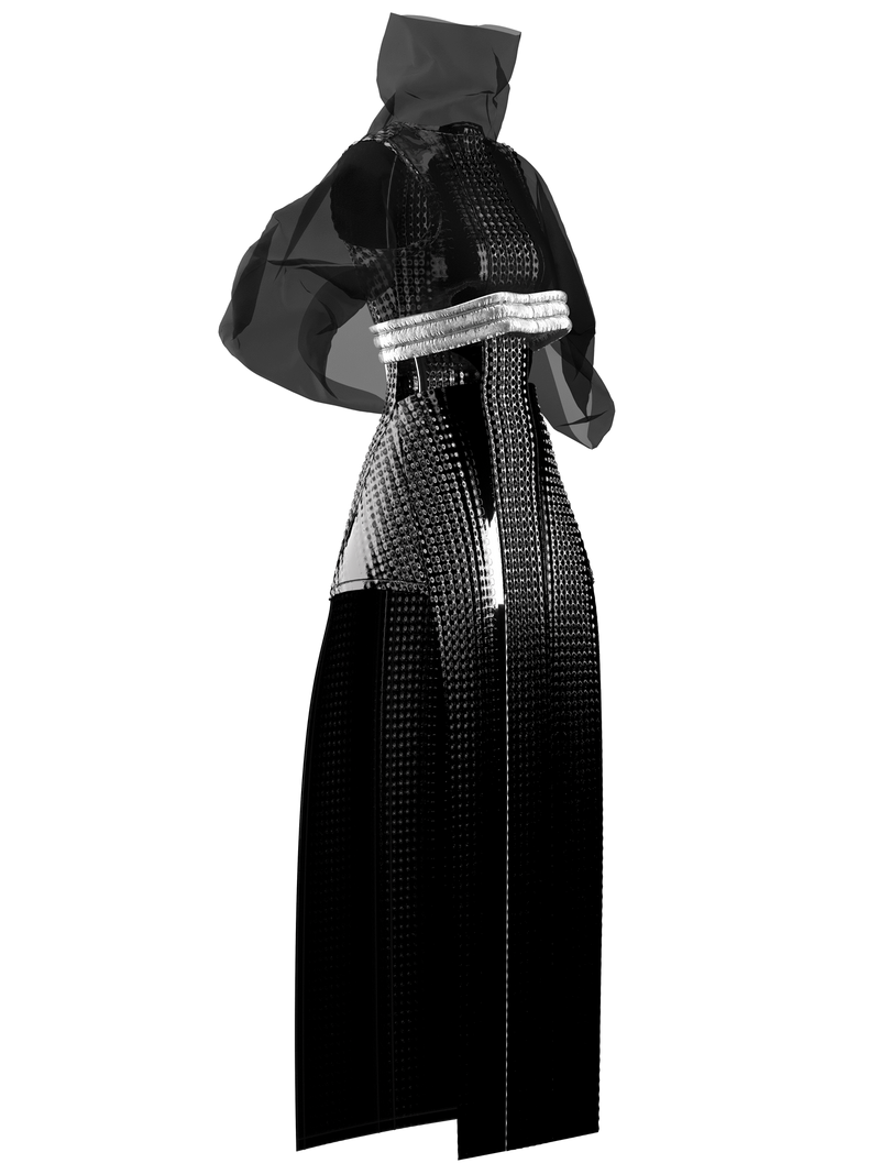 Spike Black Dress DRESSX / More Dash Inc. dba DRESSX Spike Black Dress DRESSX / More Dash Inc. dba DRESSX