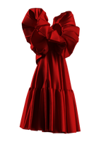 Dress red angel