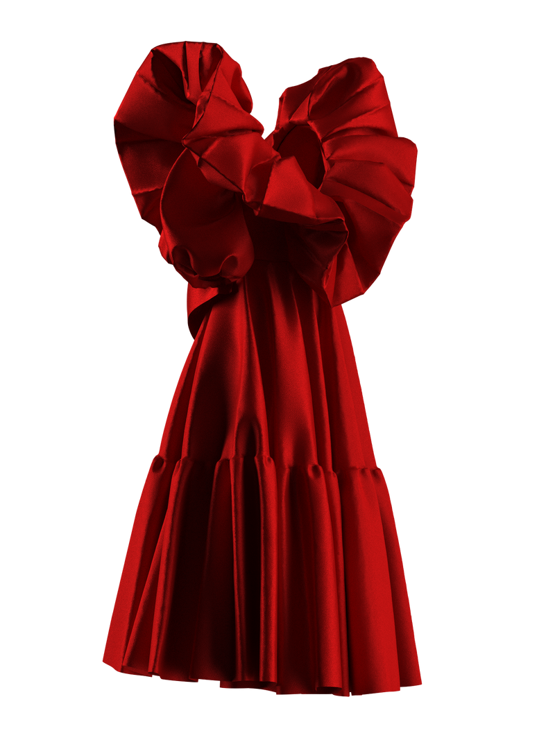 Dress red angel