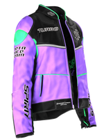 Purple Moto Jacket