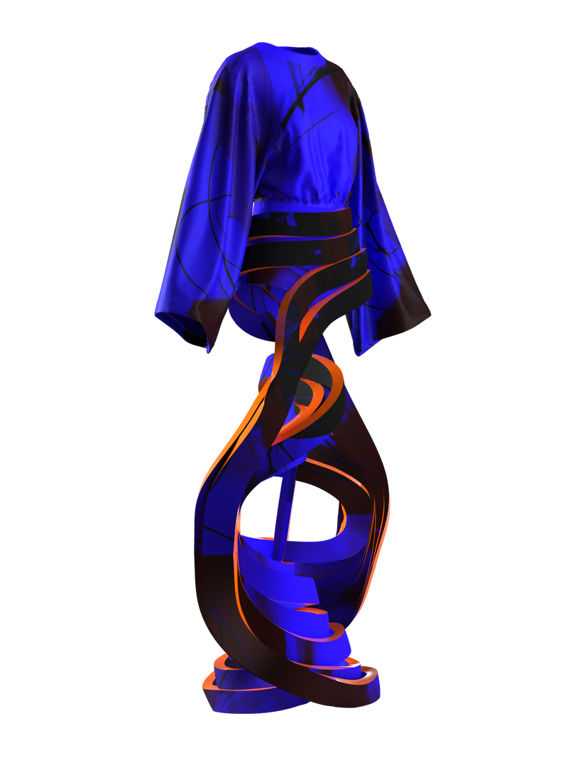 BLUE INFINITY TROUSERS