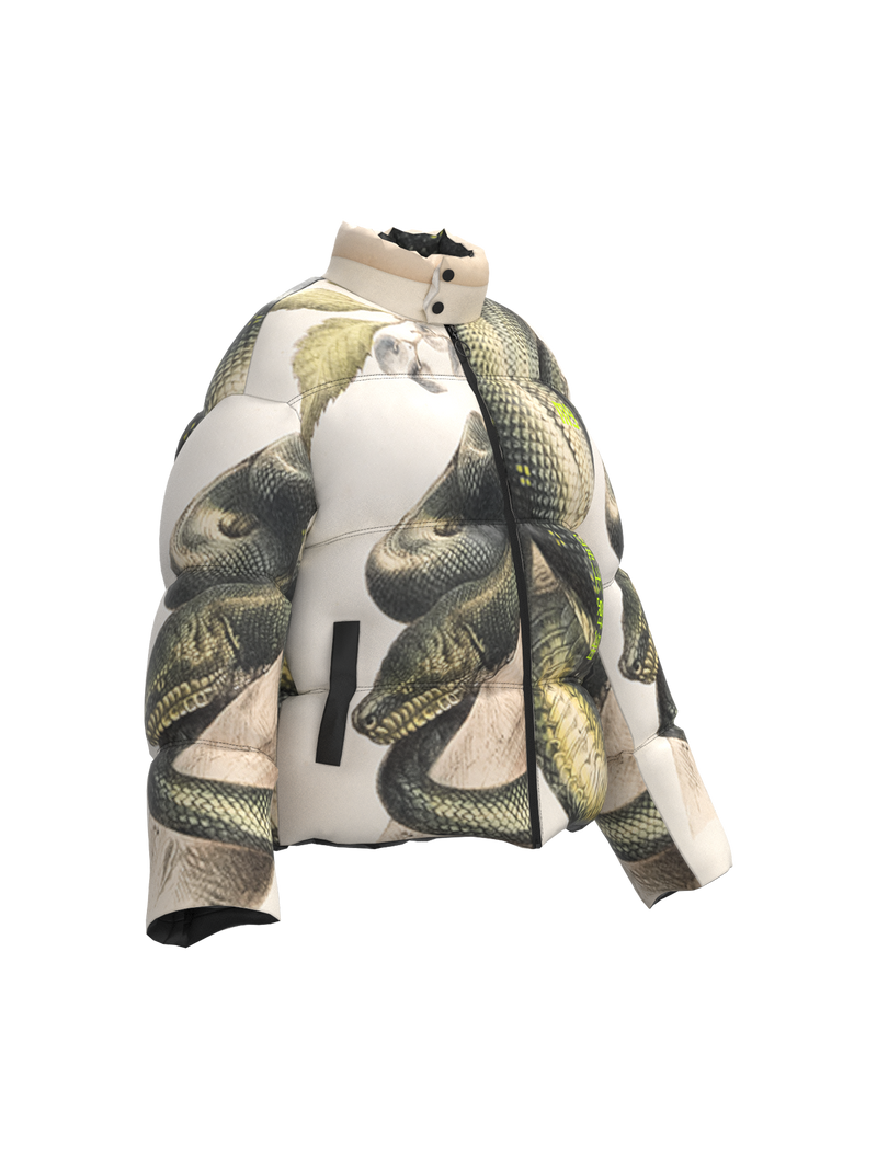 Snake Puffer Jacket