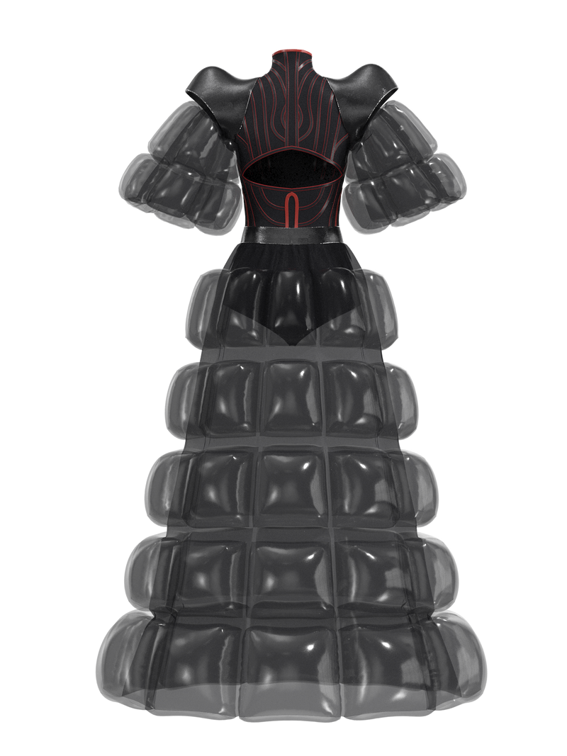 Dress Rook ROOK black – DRESSX / More Dash Inc. dba DRESSX