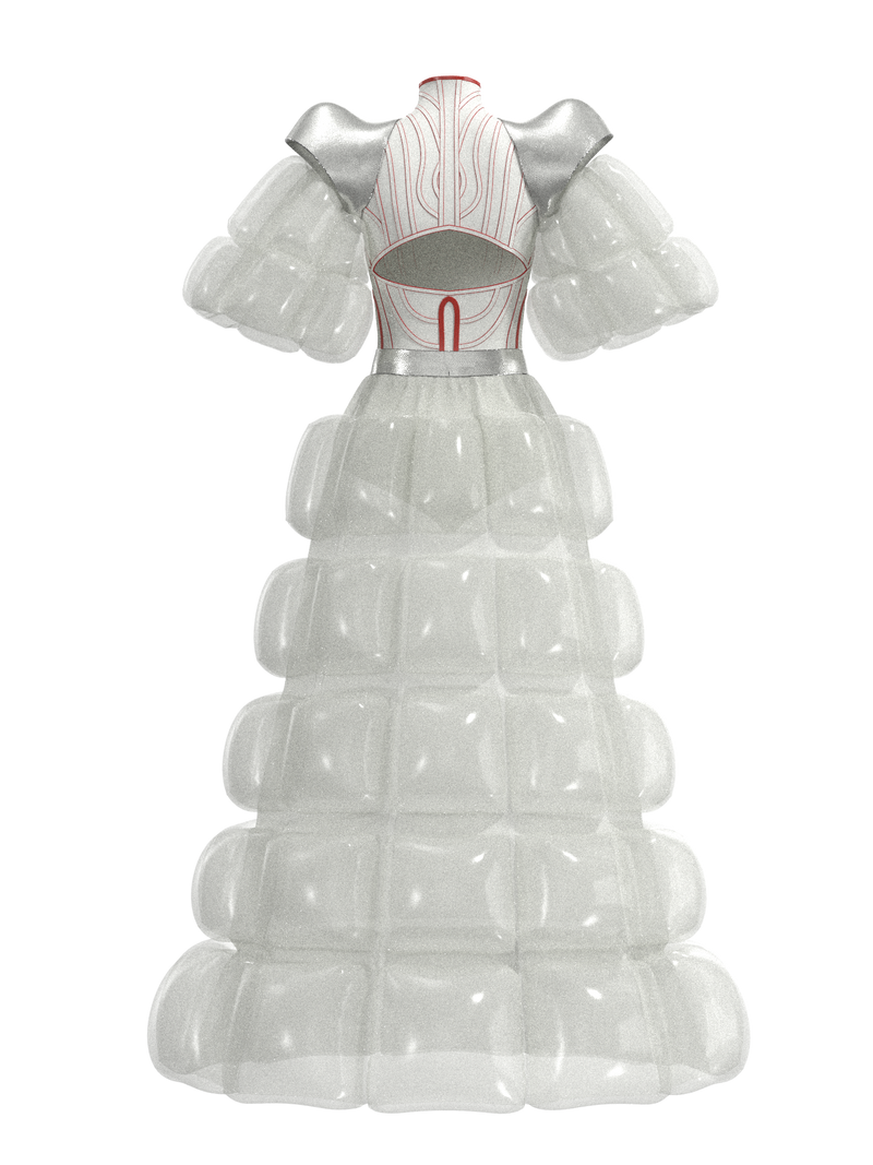 Dress Rook ROOK white – DRESSX / More Dash Inc. dba DRESSX