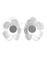 3D Printed White Flower Glasses