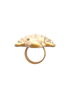 AKAN CROCODILE RING