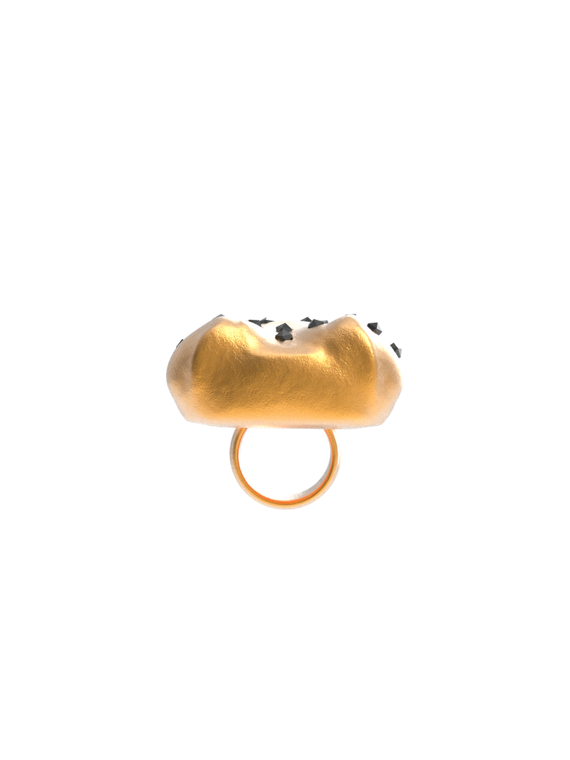 AKAN FROG RING