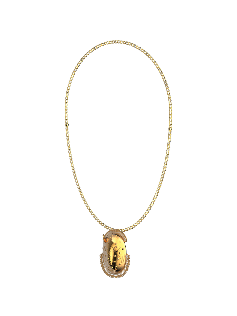 BENIN LEOPARD PENDANT