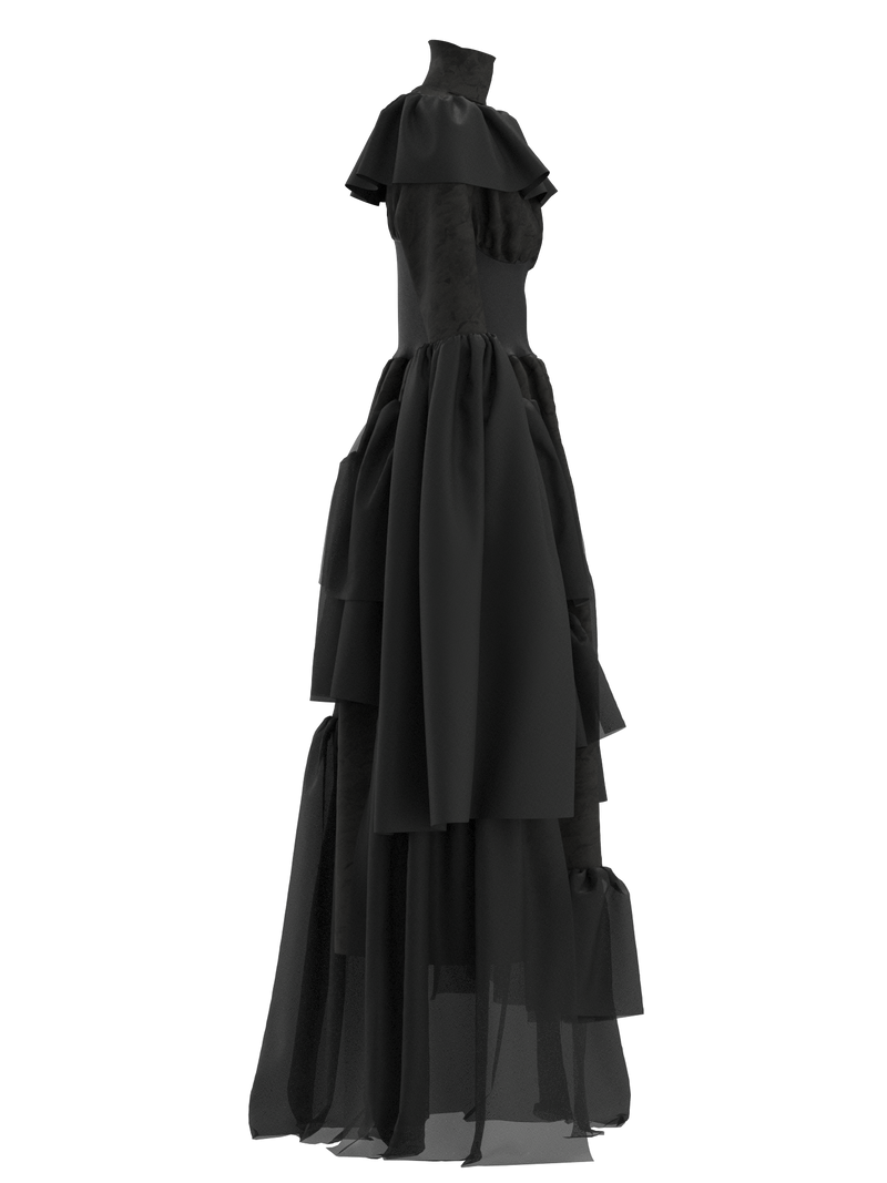 CASCADE DRESS