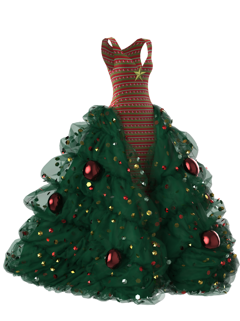 Christmas Gown-I-II