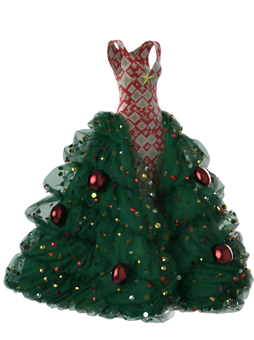 Christmas Gown-I-IV