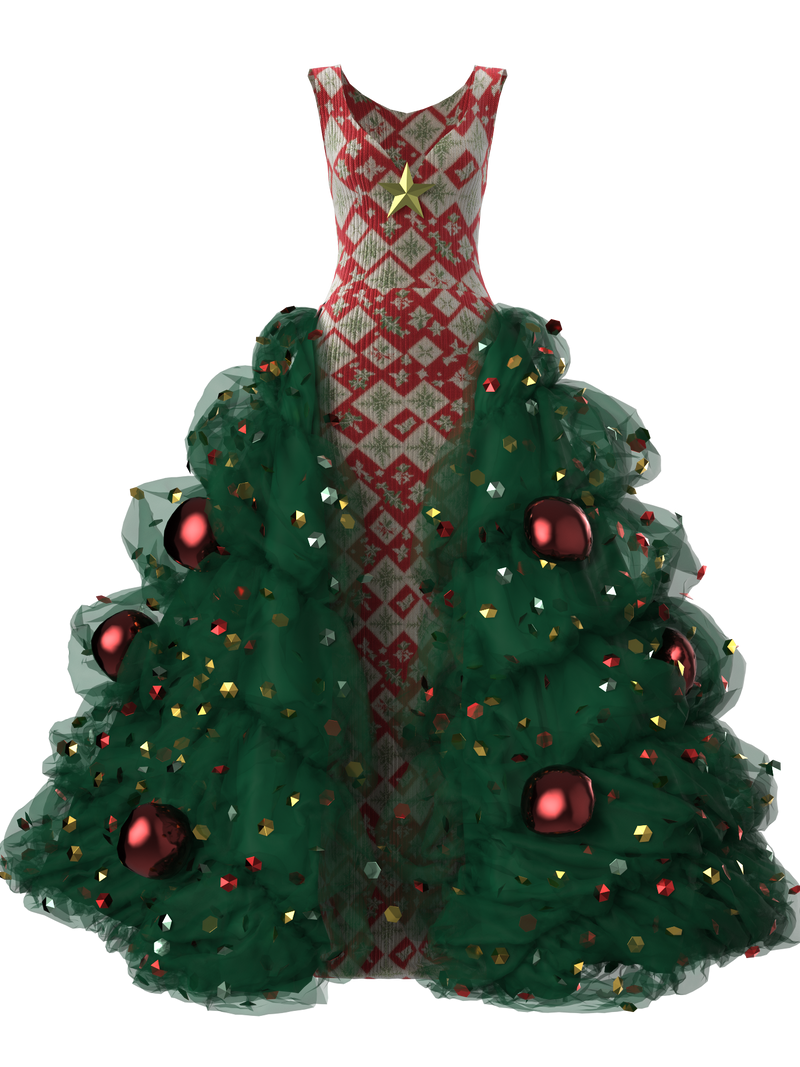 Christmas Gown-I-IV