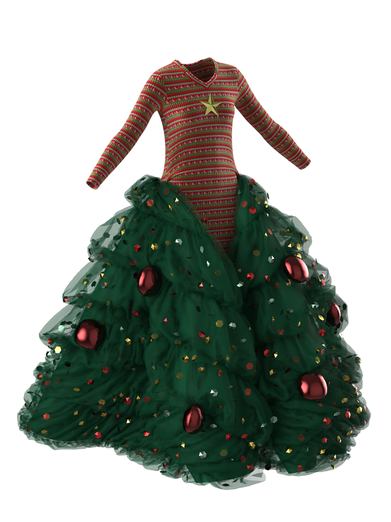 Christmas Gown-II-II