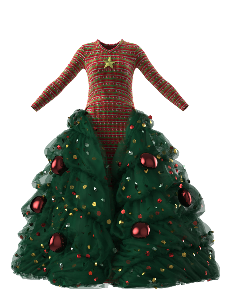 Christmas Gown-II-II