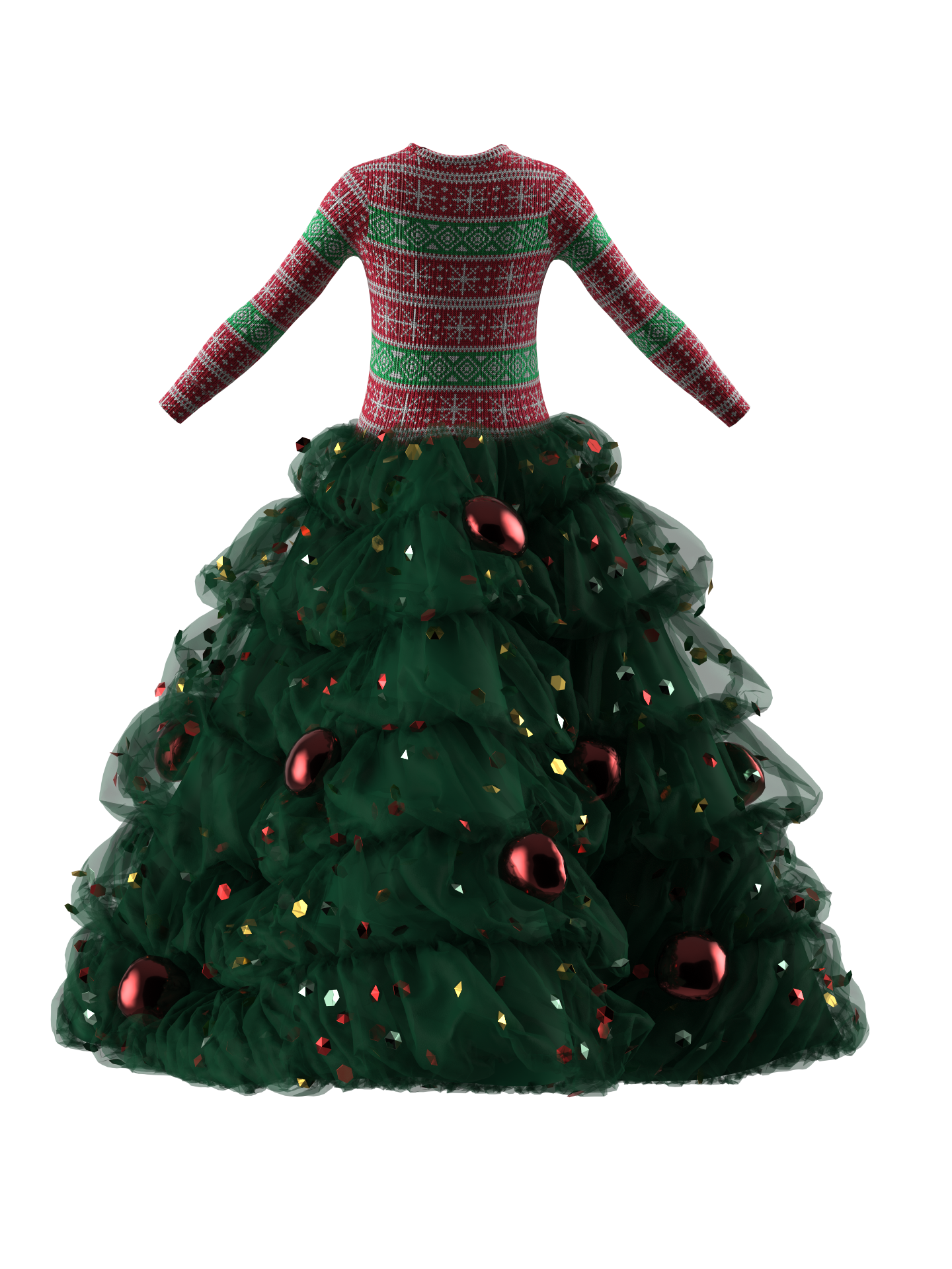 Christmas Gown-II-III