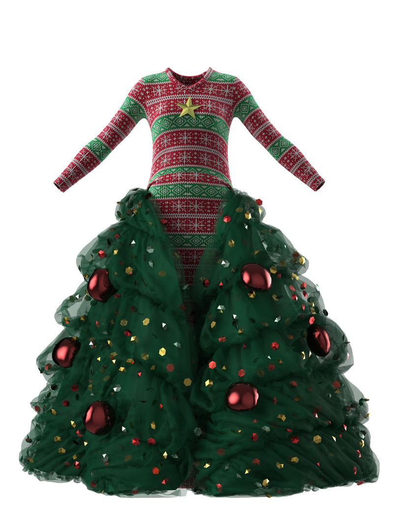 Christmas Gown-II-III