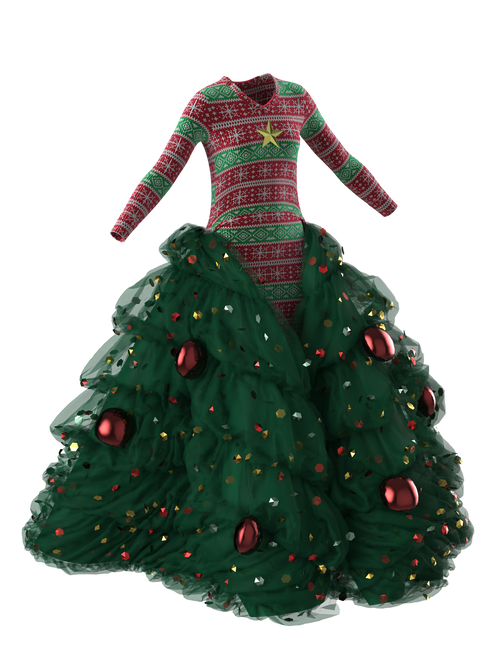 Christmas Gown-II-III