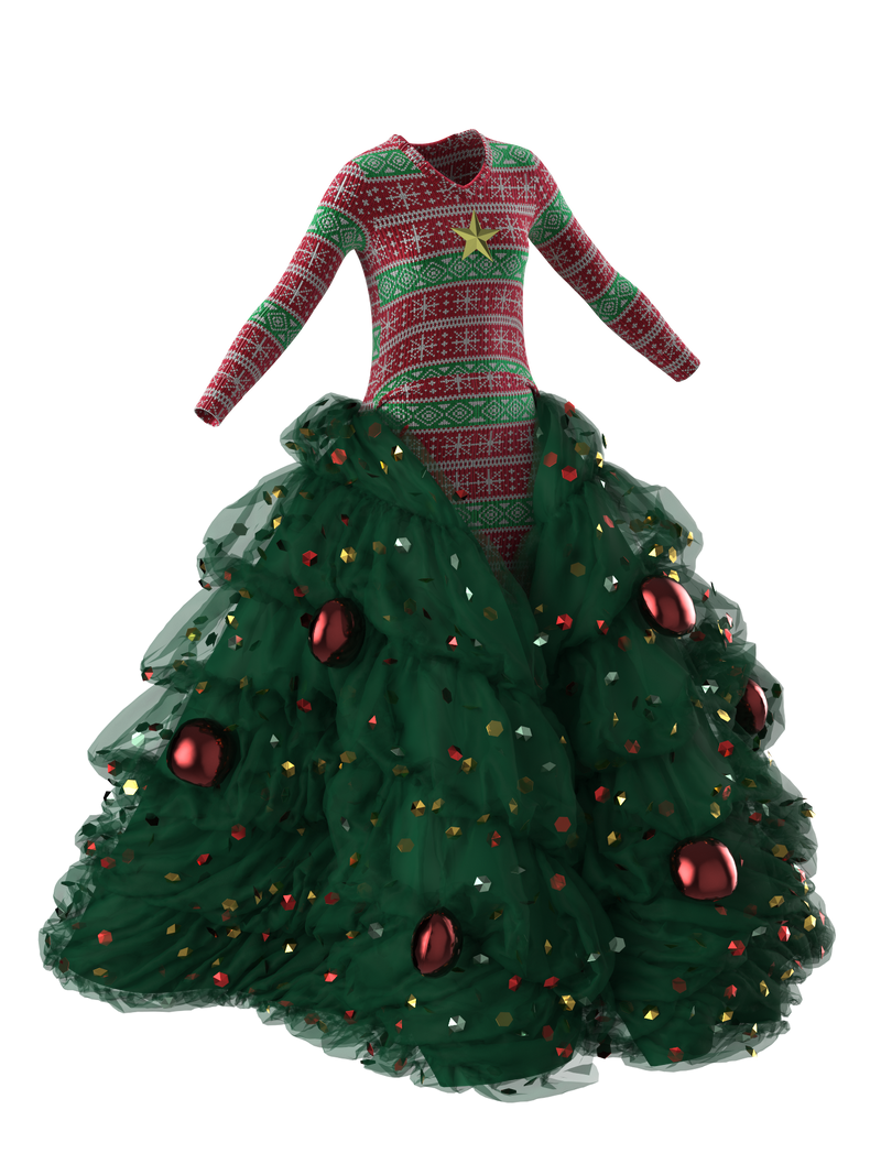 Christmas Gown-II-III DRESSX / More Dash Inc. dba DRESSX Christmas Gown-II-III DRESSX / More Dash Inc. dba DRESSX