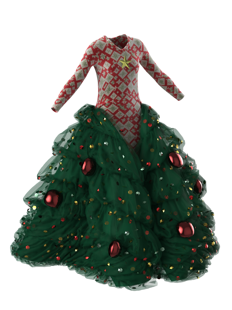 Christmas Gown-II-IV