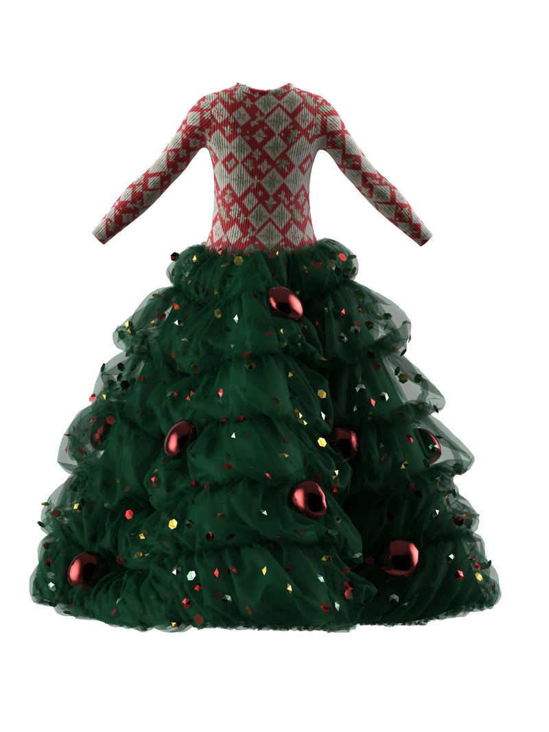 Christmas Gown-II-IV