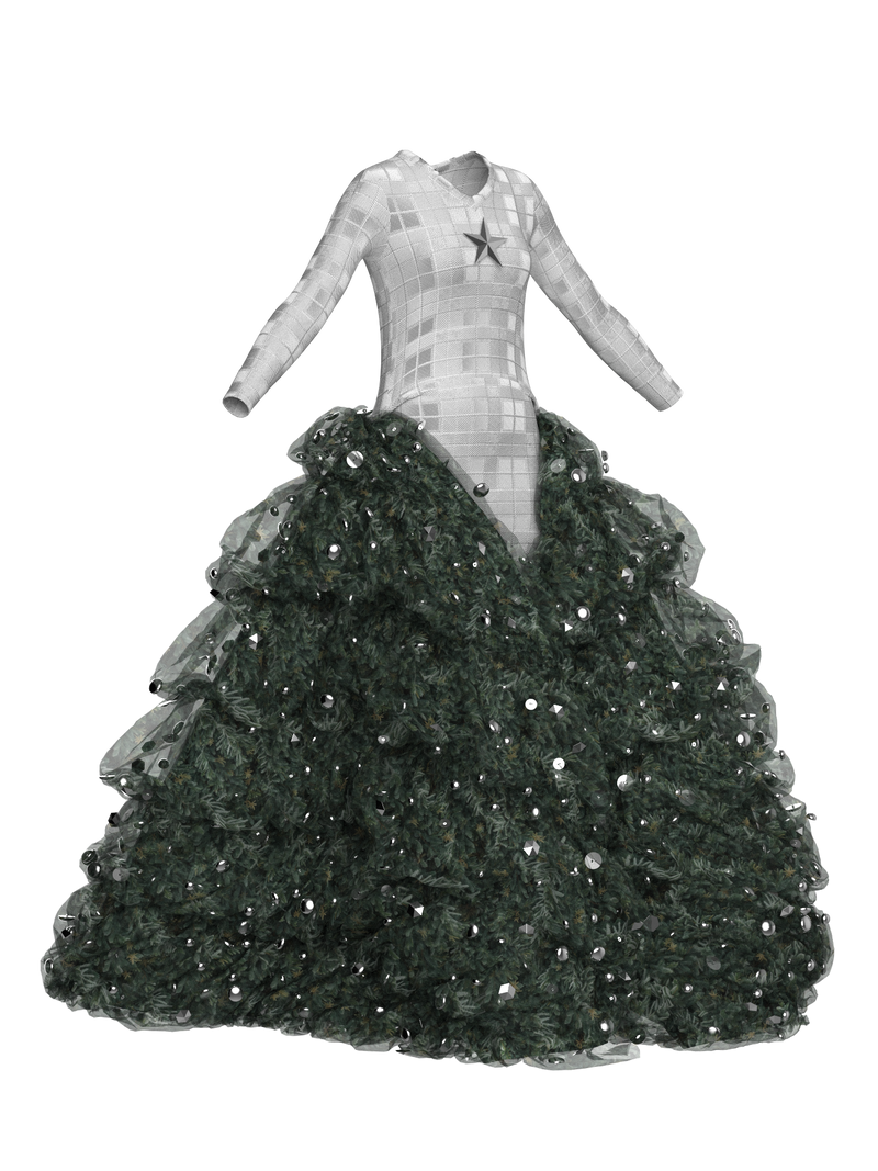 Christmas Gown-II-V