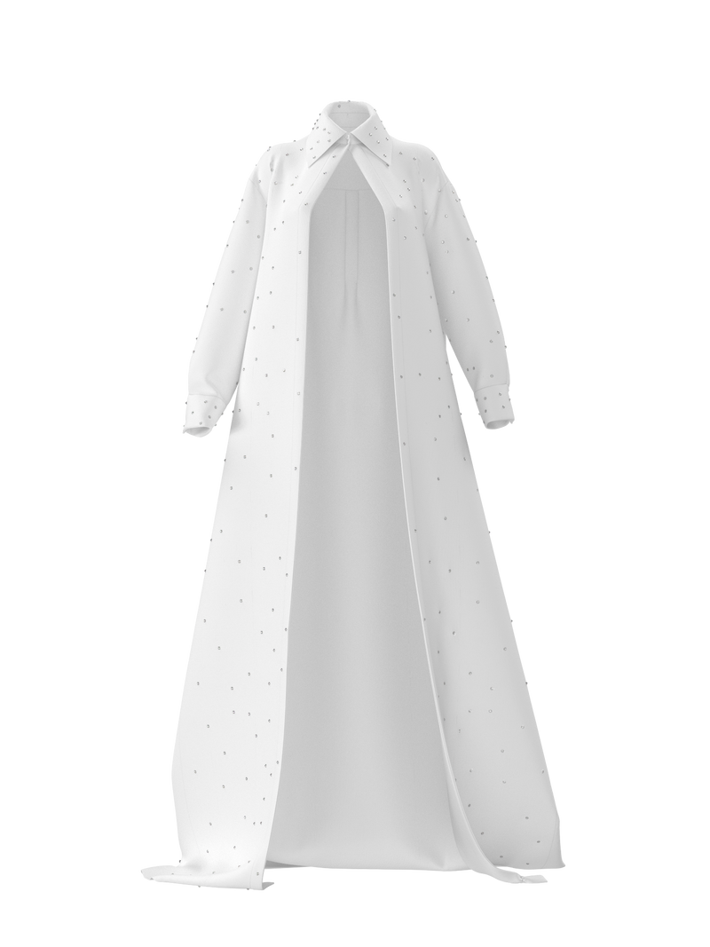 Ghost White Long Shirt