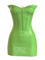 Green Sequined Dress