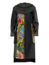 Green Maze Punk Coat