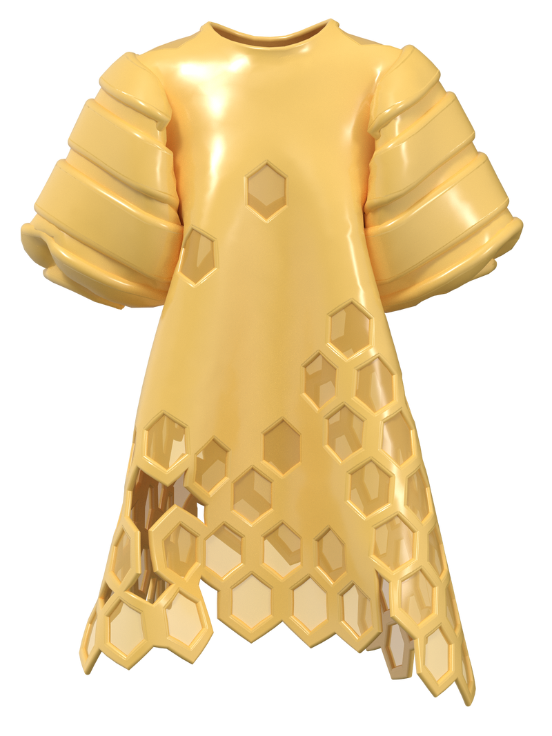 Honeycomb dress