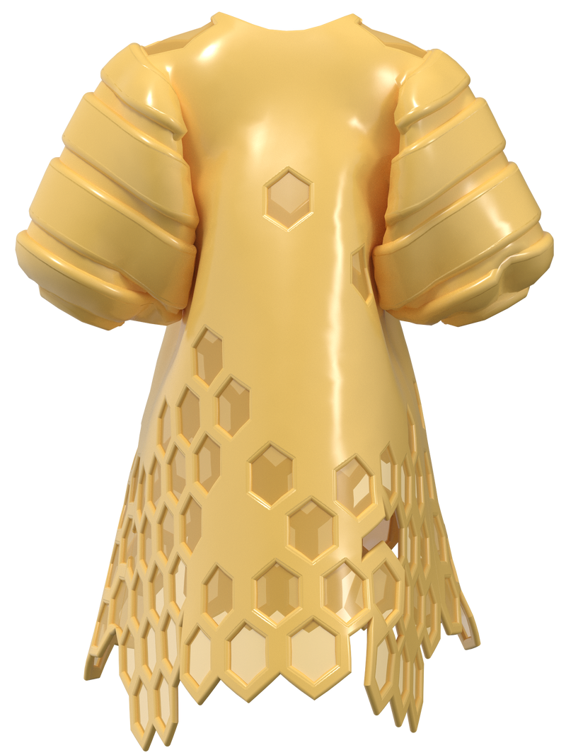 Honeycomb dress