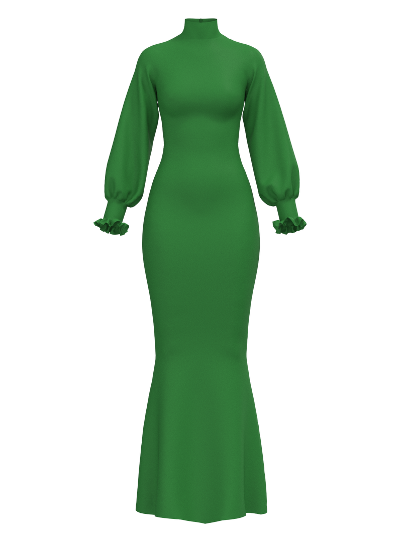 Green Emerald Elegance Gown