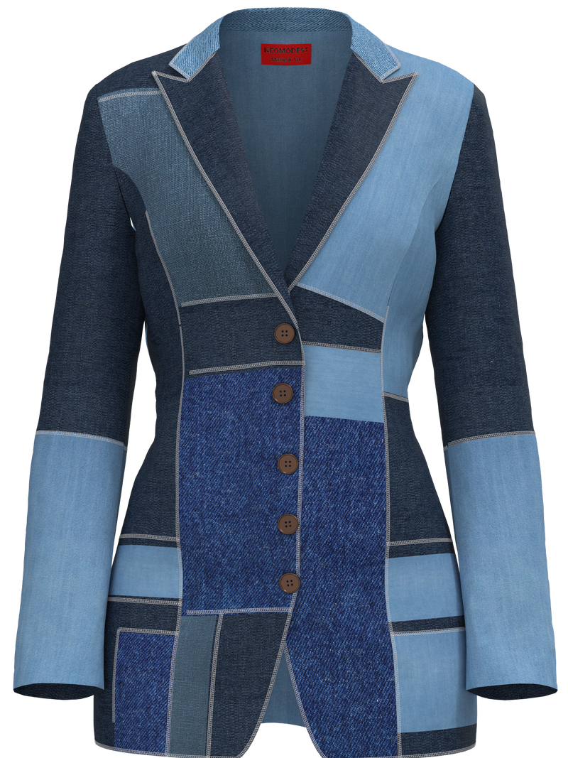 Denim Diva Patchwork Jacket