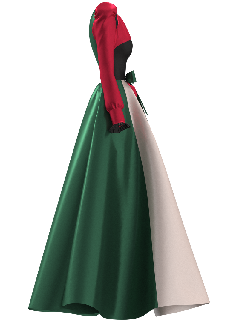 Damascus Rose Gown