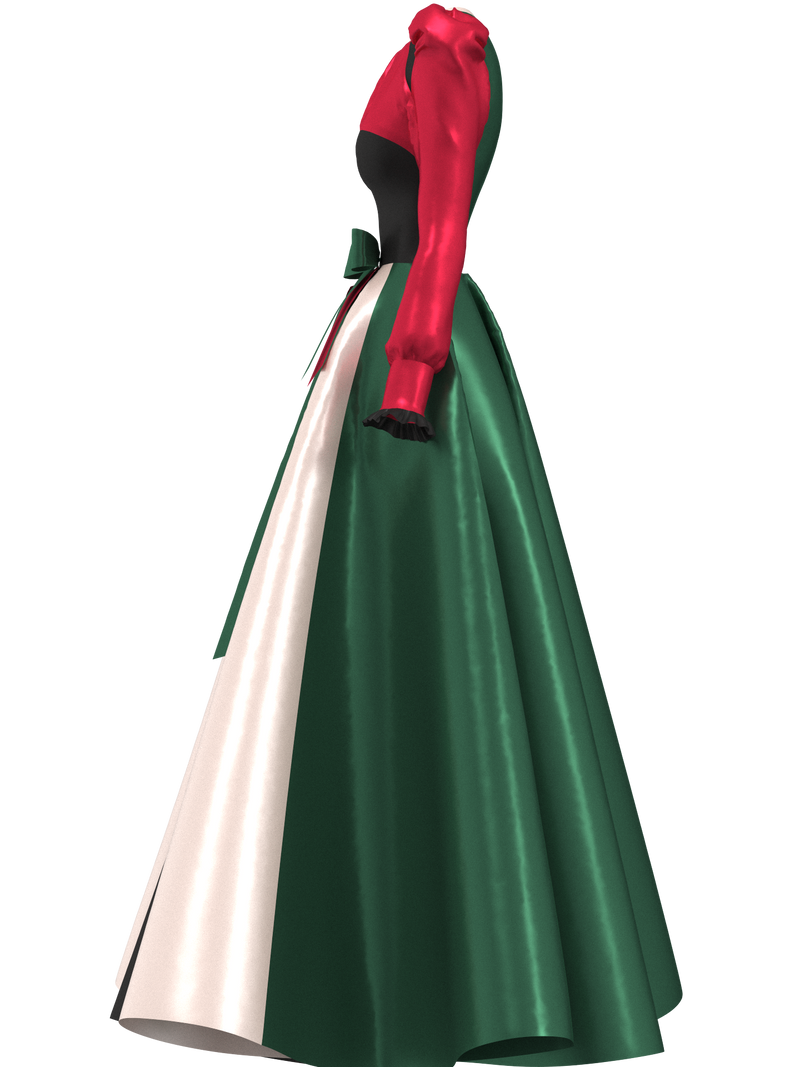 Damascus Rose Gown