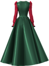 Damascus Rose Gown