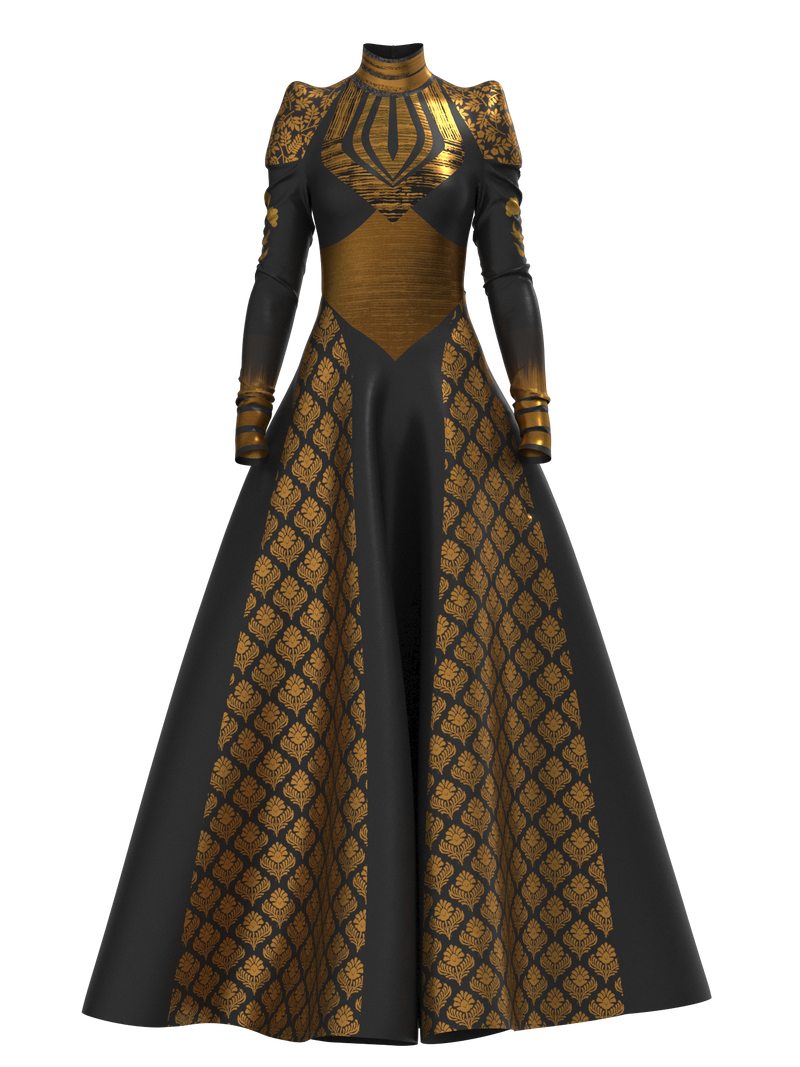 Queen Nefertiti Gown